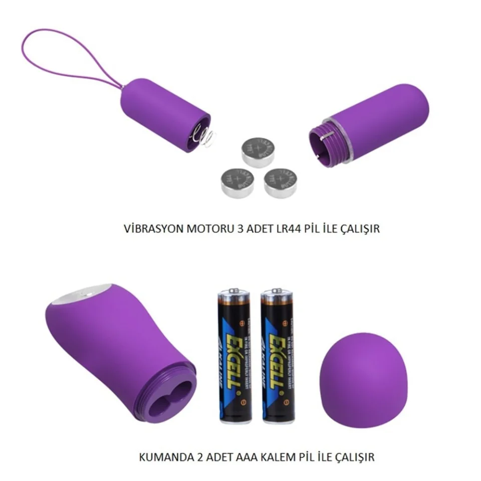 #3109 - 20 Fonksiyonlu Uzaktan Kumandalı G-Spot Vibratör