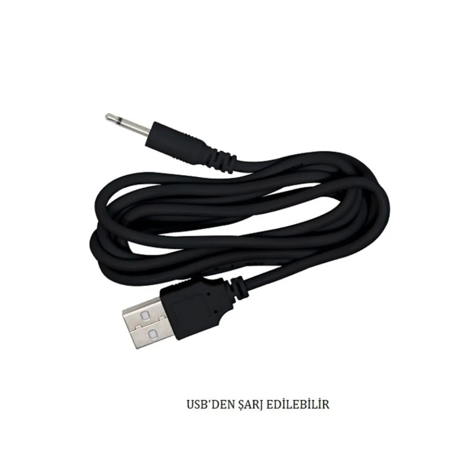 #3118 - USB Şarjlı 12 Titreşimli Uzaktan Kumandalı Tavşan Vibratör