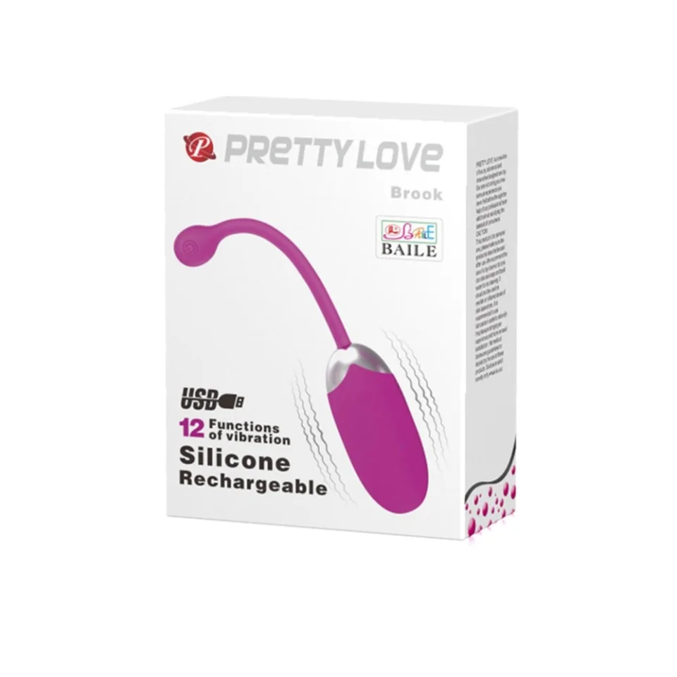 #3134 - Pretty Love 12 Fonksiyonlu Masaj Vibratörü Zevk Yumurtası