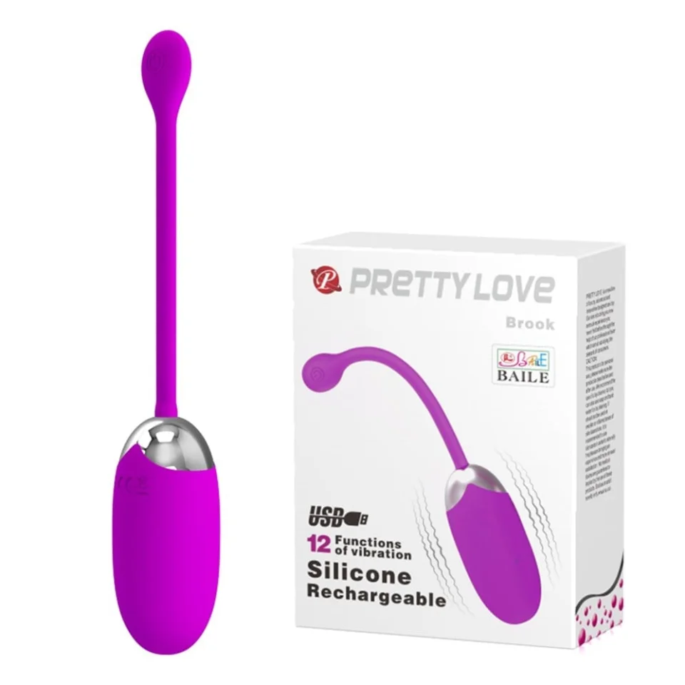 #3135 - Pretty Love 12 Fonksiyonlu Masaj Vibratörü Zevk Yumurtası