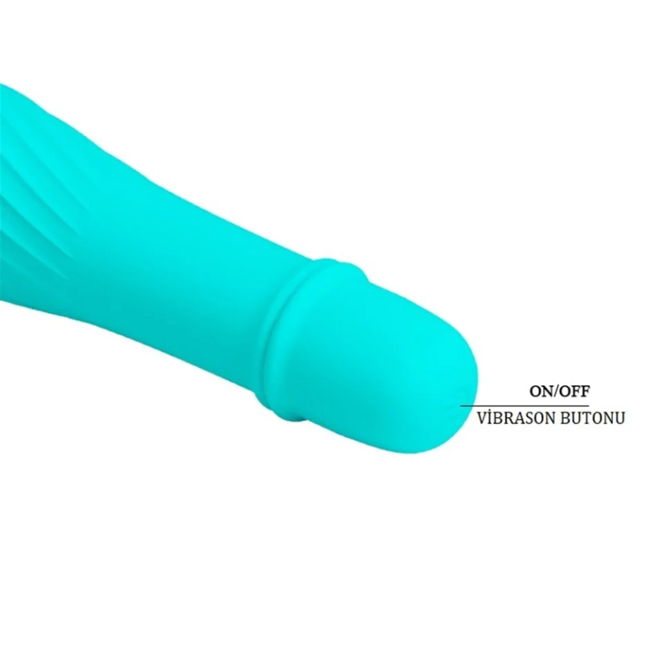 #3158 - 12,3 cm Güçlü Titreşimli Özel Kıvrımlı Teknolojik Vibratör