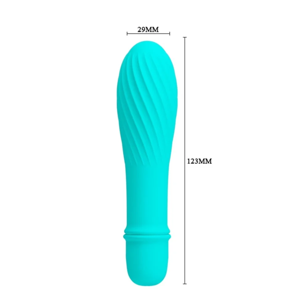 #3159 - 12,3 cm Güçlü Titreşimli Özel Kıvrımlı Teknolojik Vibratör