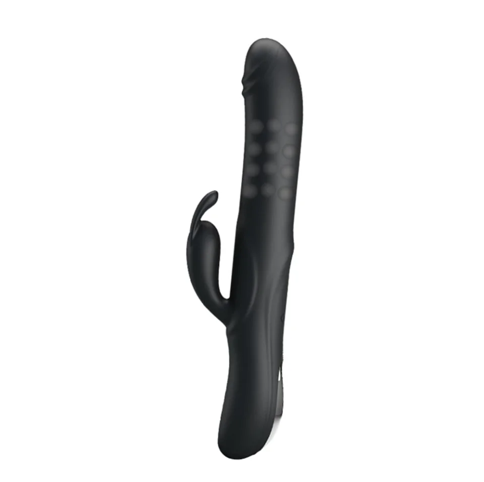 #3218 - 7 Fonksiyonlu Klitoris Uyarıcılı Teknolojik Tavşan Vibratör Penis