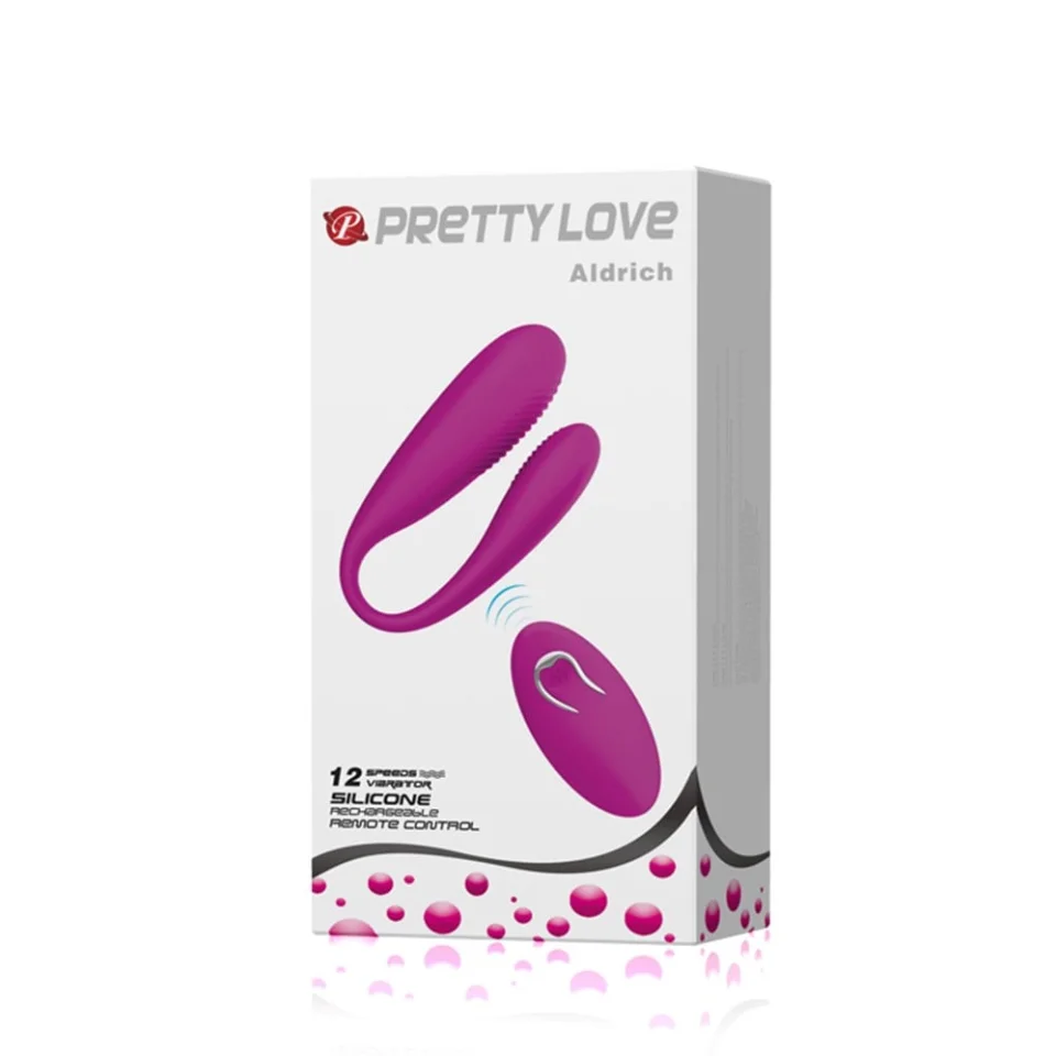 #3229 - Pretty Love USB Şarjlı 12 Titreşimli Uzaktan Kumandalı Vibratör