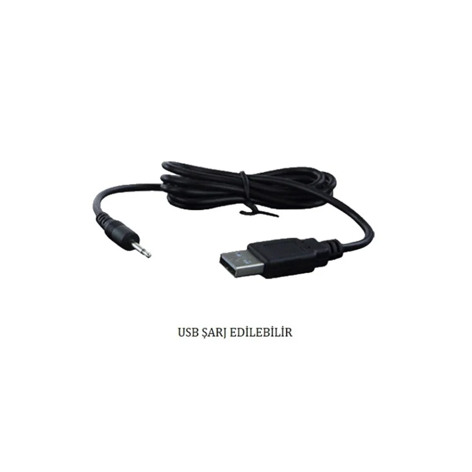 #3249 - Usb Şarjlı 3 Yönlü Titreşimli Klitoris Uyarıcılı Tavşan Vibratör