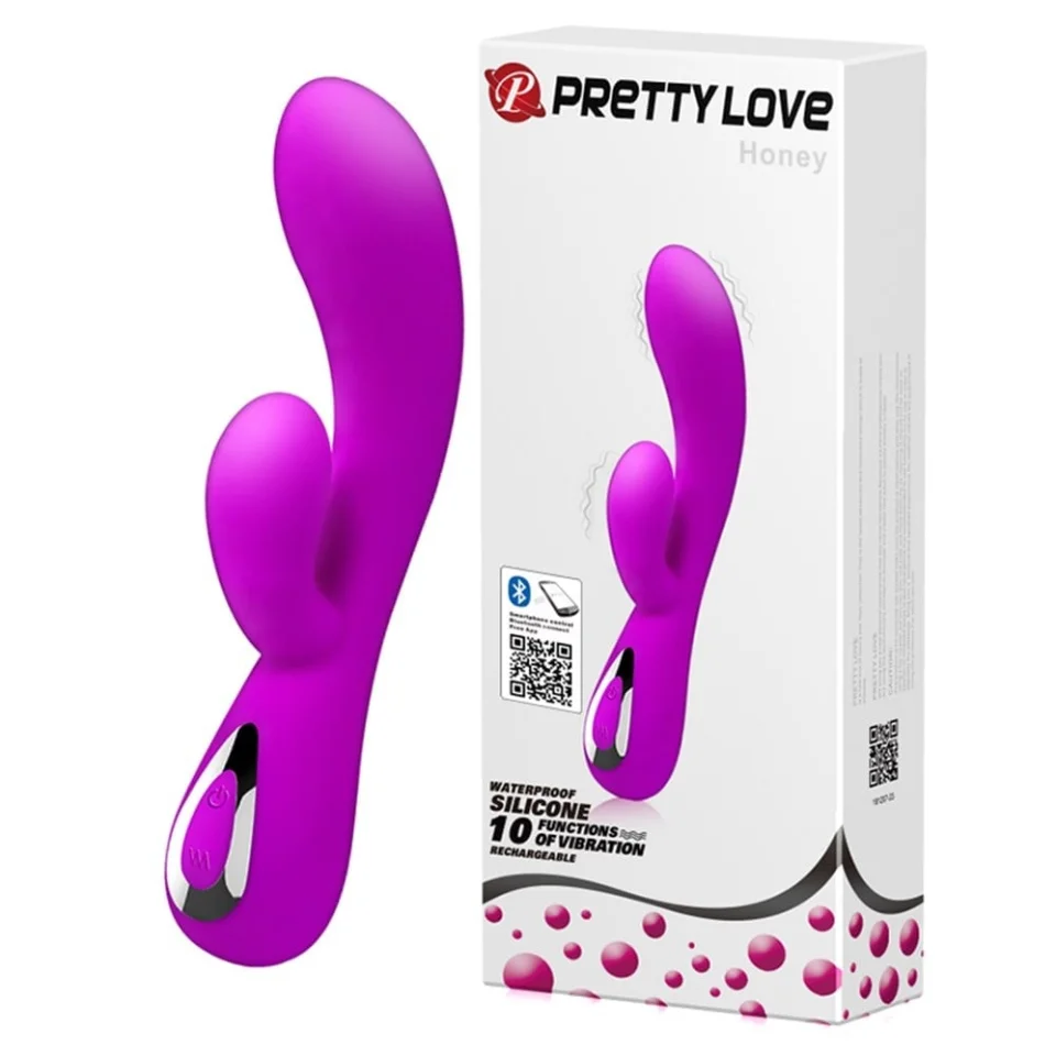#3267 - Usb Şarjlı Telefondan Kumandalı Klitoris Uyarıcılı Teknolojik Vibratör