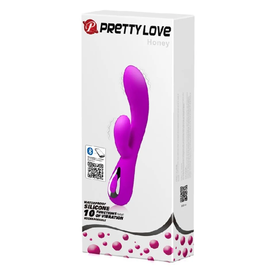 #3268 - Usb Şarjlı Telefondan Kumandalı Klitoris Uyarıcılı Teknolojik Vibratör