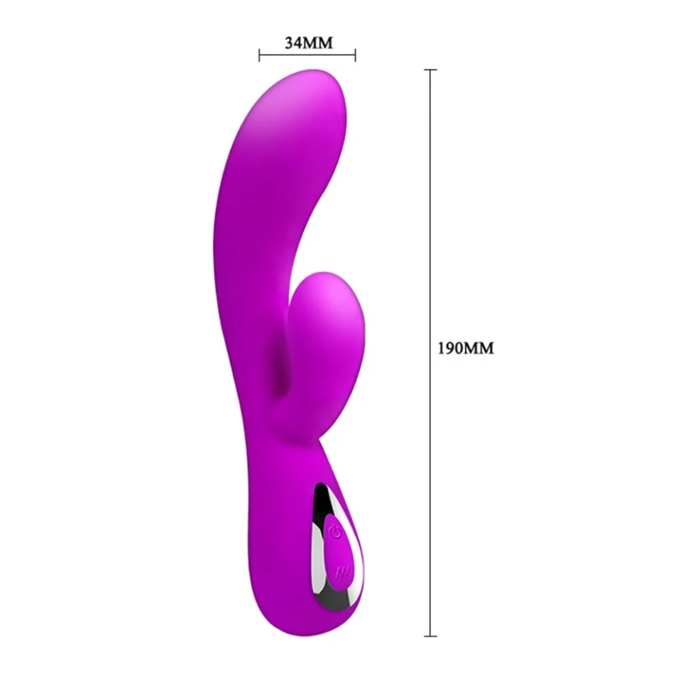 #3272 - Usb Şarjlı Telefondan Kumandalı Klitoris Uyarıcılı Teknolojik Vibratör