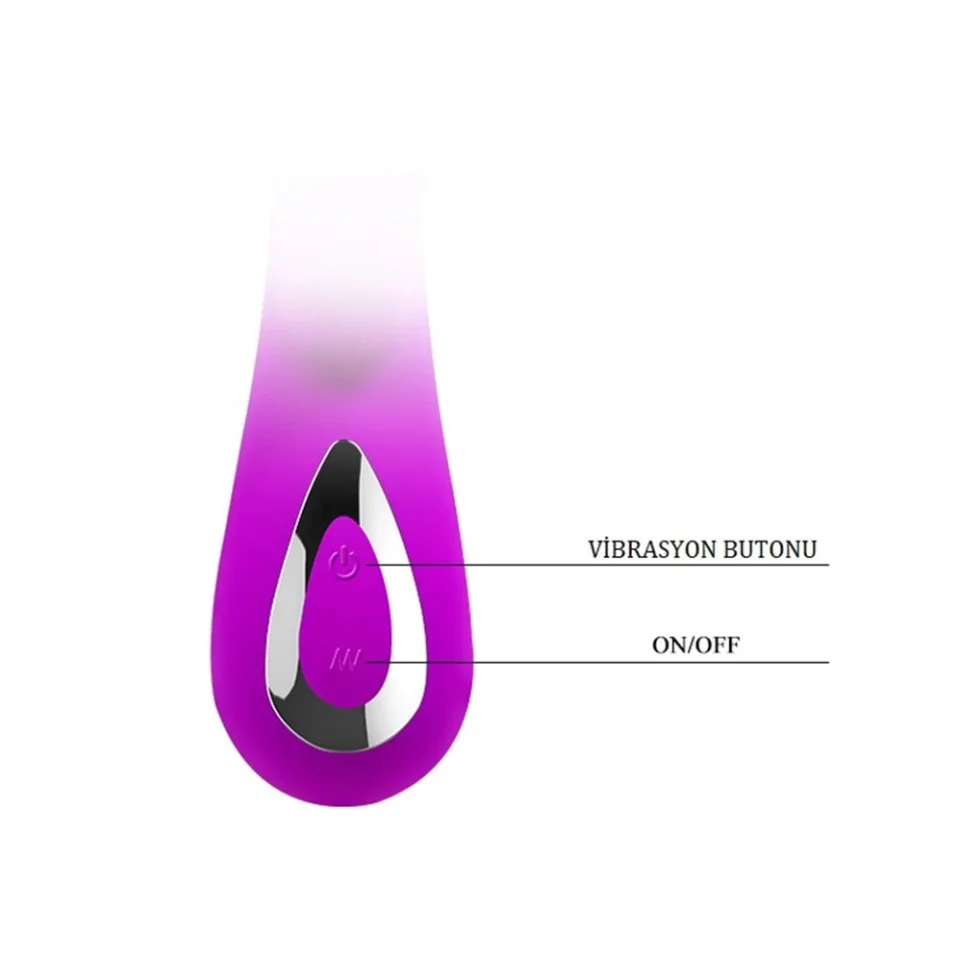 #3277 - Usb Şarjlı Telefondan Kumandalı Klitoris Uyarıcılı Teknolojik Vibratör