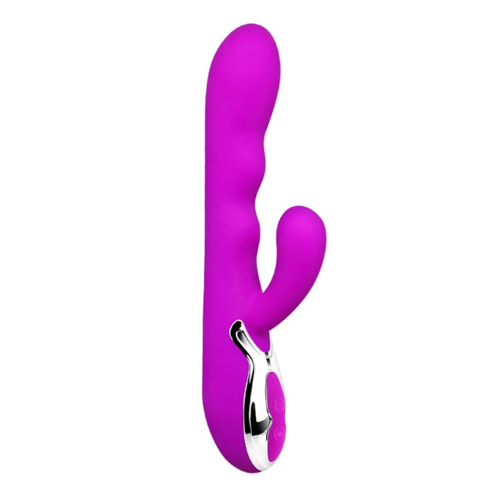 #3388 - USB Şarjlı 7 Fonksiyonlu 4 Nokta Sensörlü Teknolojik Vibratör
