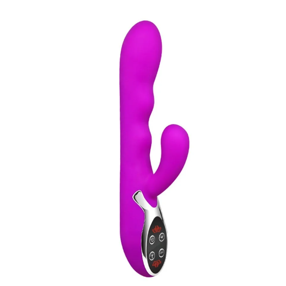 #3398 - USB Şarjlı 10 Fonksiyonlu Isıtmalı Teknolojik Vibratör