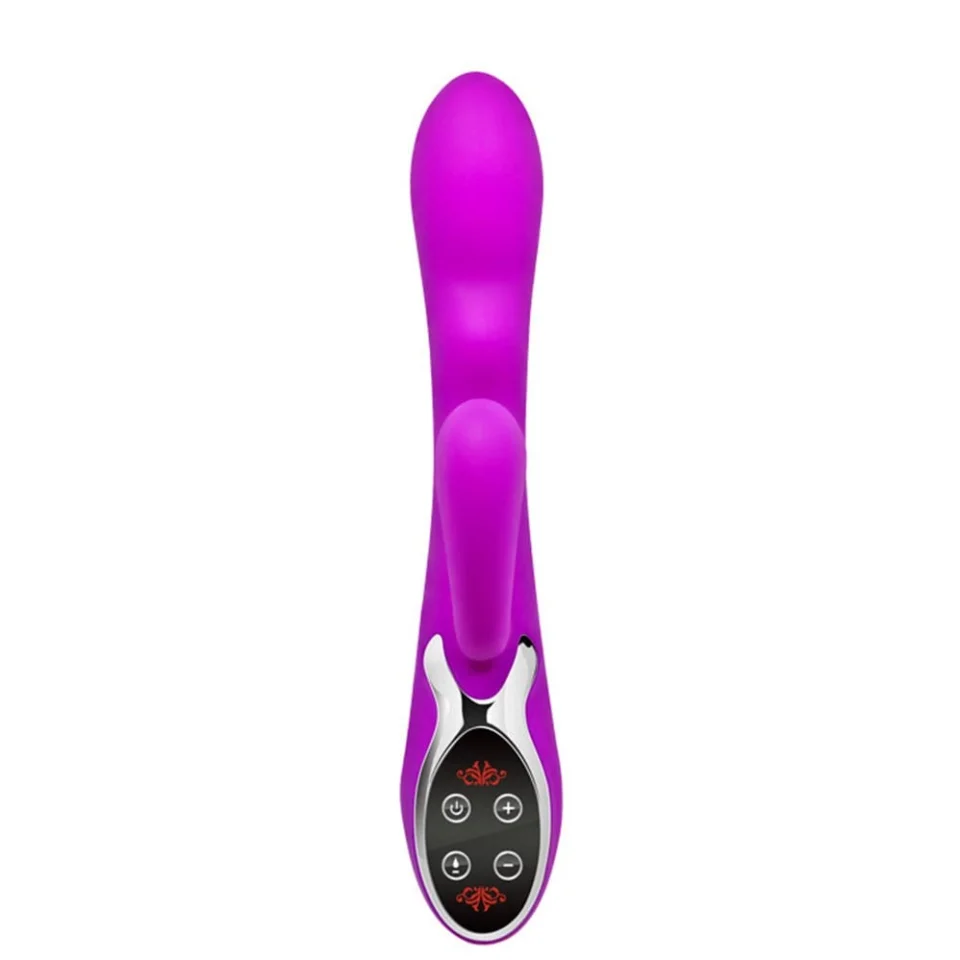 #3402 - USB Şarjlı 10 Fonksiyonlu Isıtmalı Teknolojik Vibratör