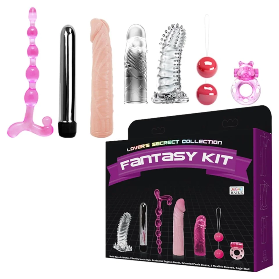 #3479 - 7li Muhteşem Vibratörlü Fantezi Seti