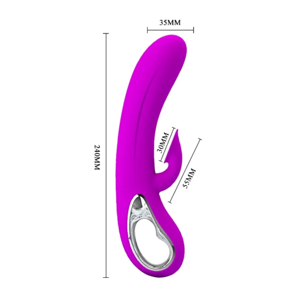#3482 - USB Şarjlı 12 Emme ve Titreşim Fonksiyonlu Teknolojik Vibratör