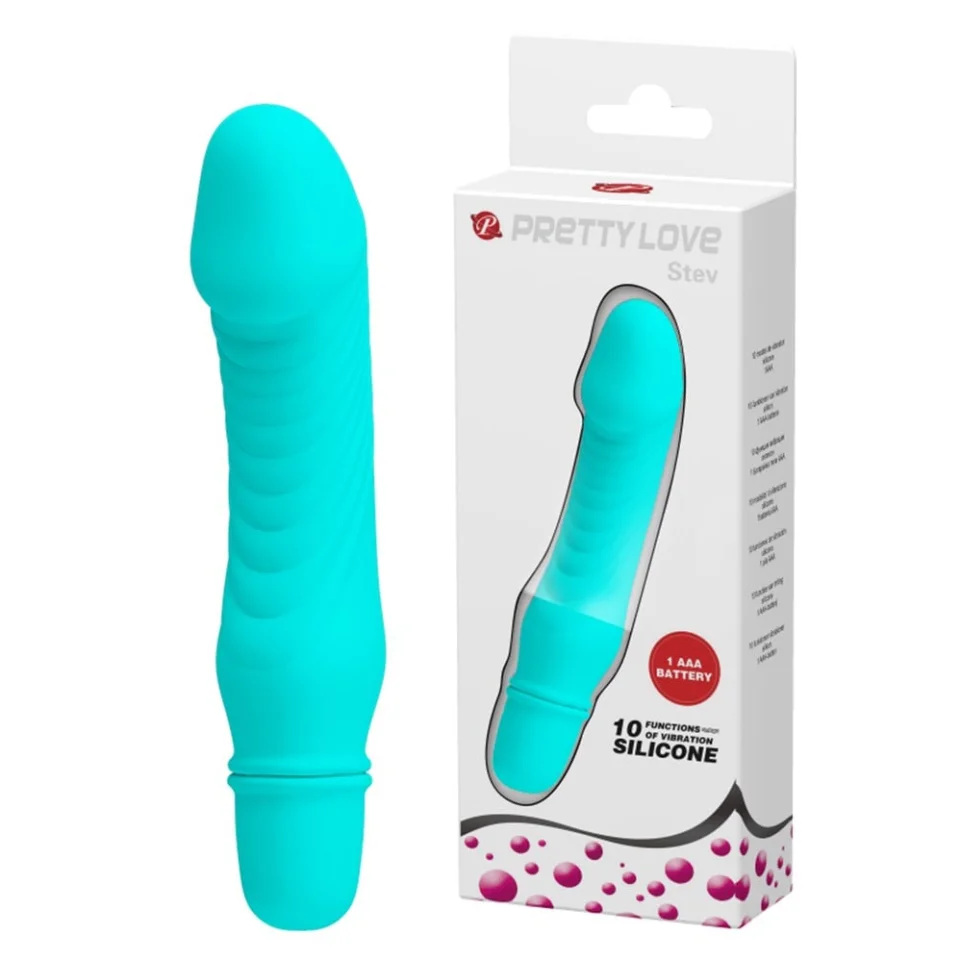 #3628 - Titreşim Özellikli Vibratör Turkuaz 13.5 cm Pretty Love
