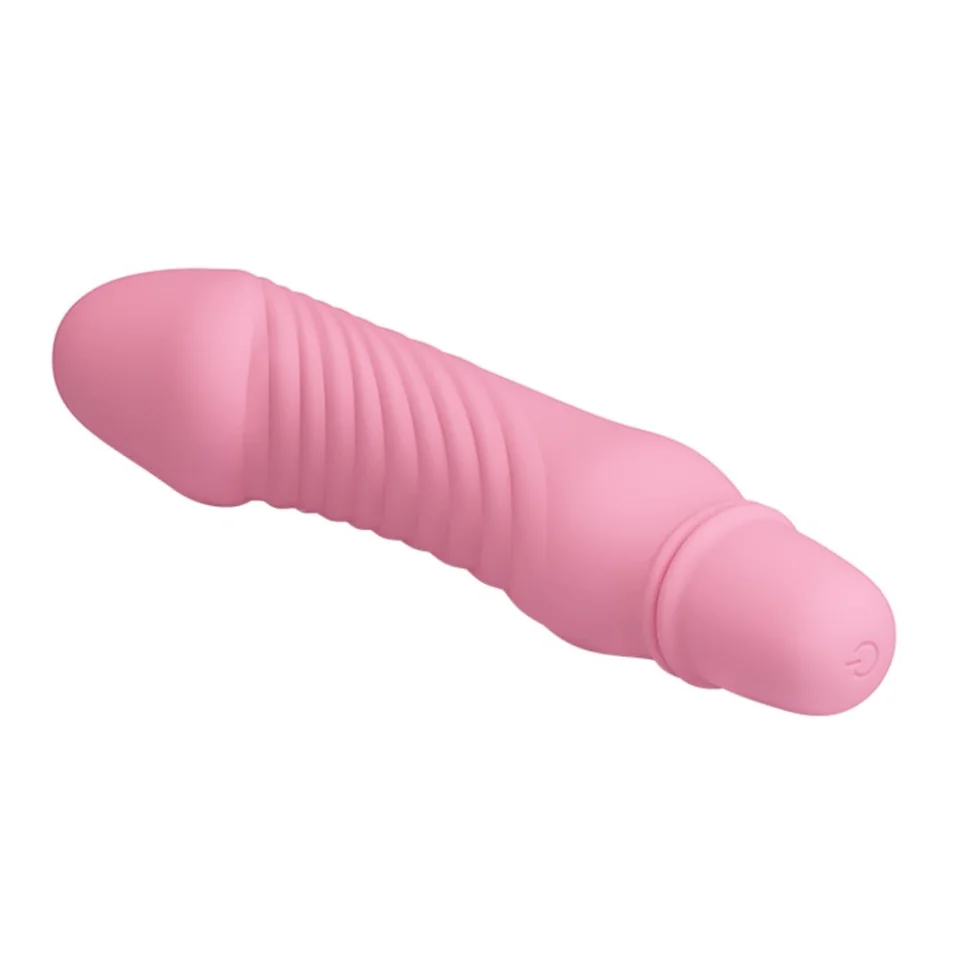 #3634 - Titreşim Özellikli Vibratör Açık Pembe 13.5 cm Pretty Love