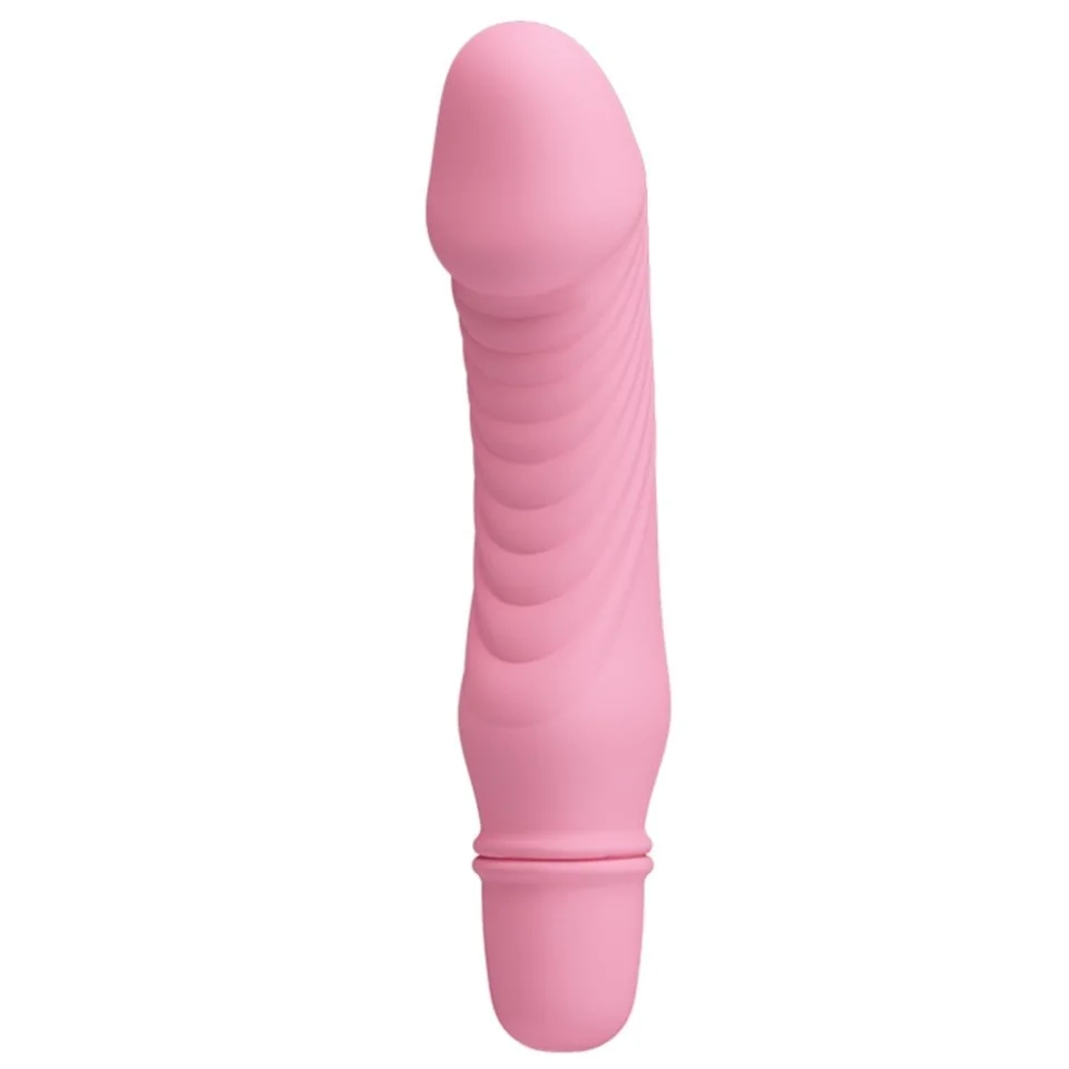 #3637 - Titreşim Özellikli Vibratör Açık Pembe 13.5 cm Pretty Love