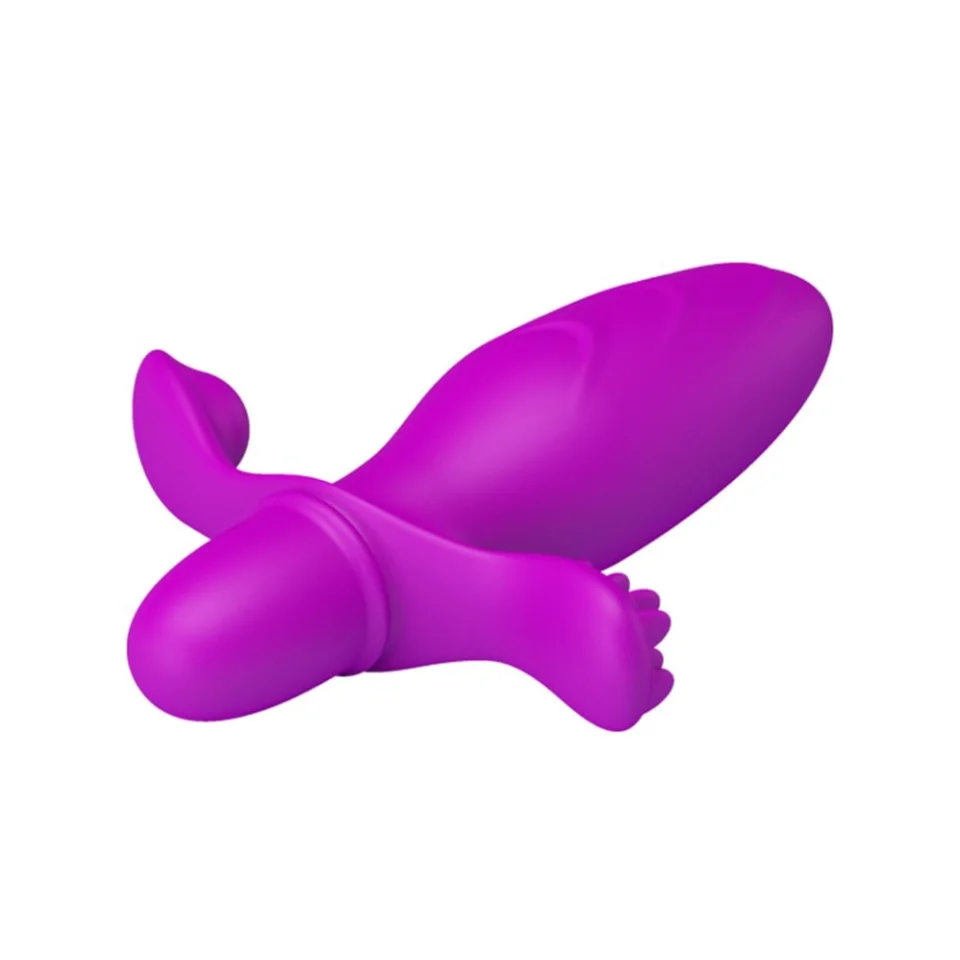 #3663 - Klitoral Uyarıcılı Titreşimli Anal Plug