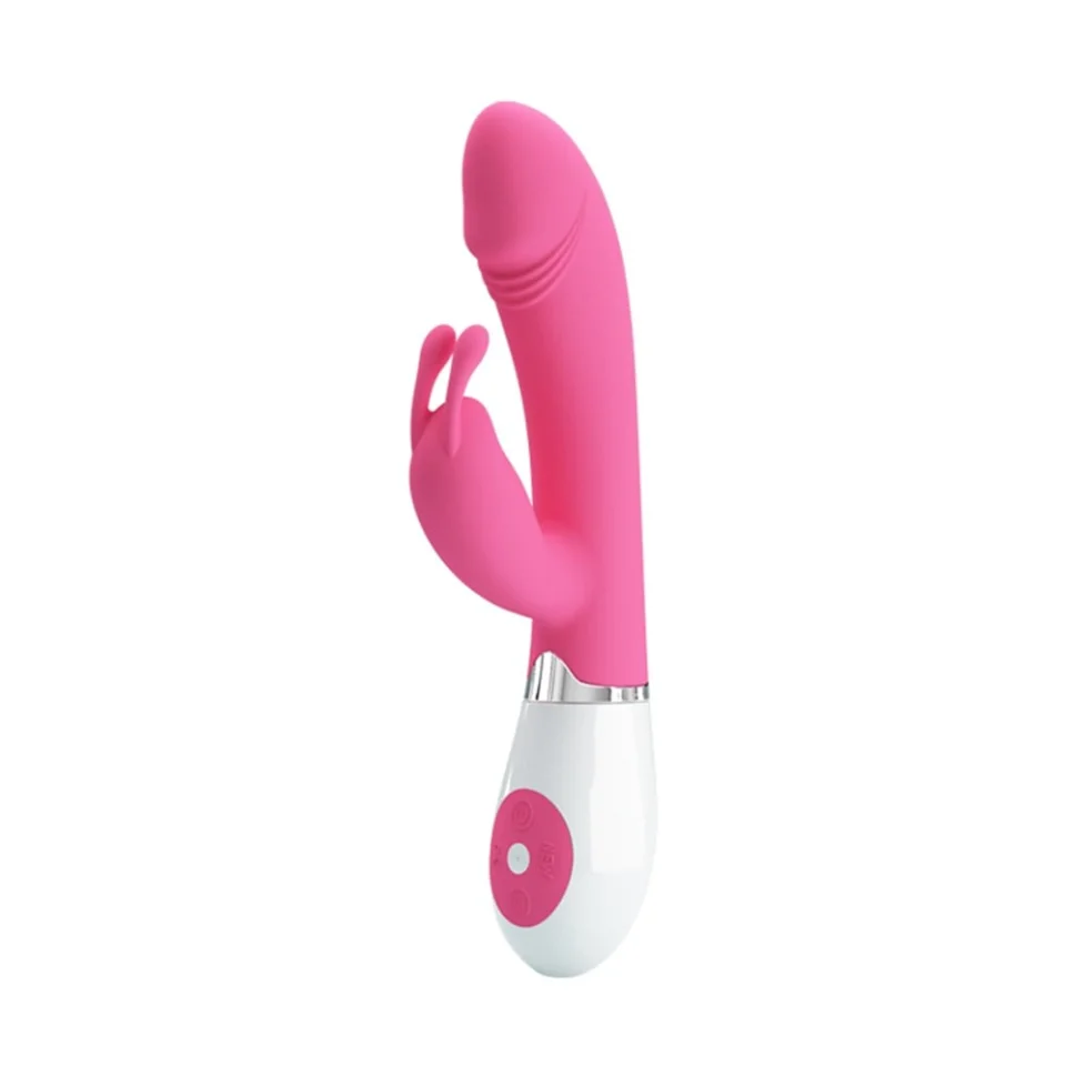 #3697 - 30 Fonksiyonlu Teknolojik Klitoris Uyarıcılı Tavşan Vibratör Penis