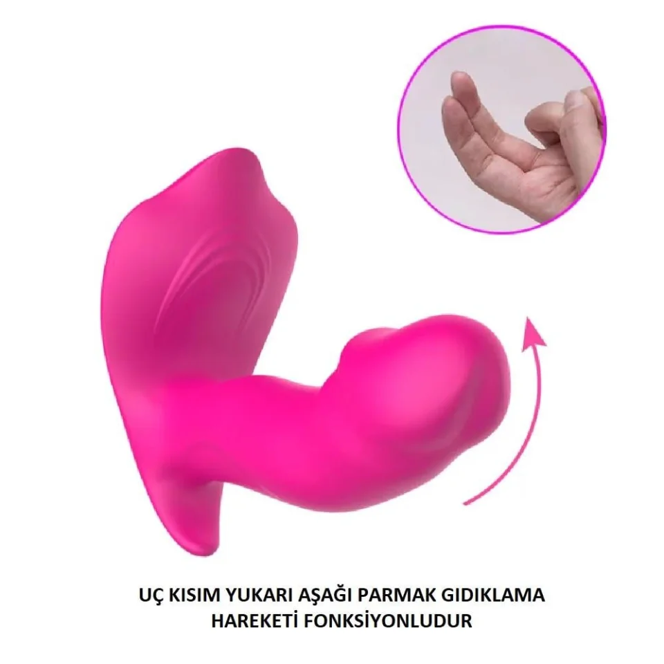#3744 - USB Şarjlı Uzaktan Kumandalı Gıdıklama Fonksiyonlu Çamaşır Altı Isıtma