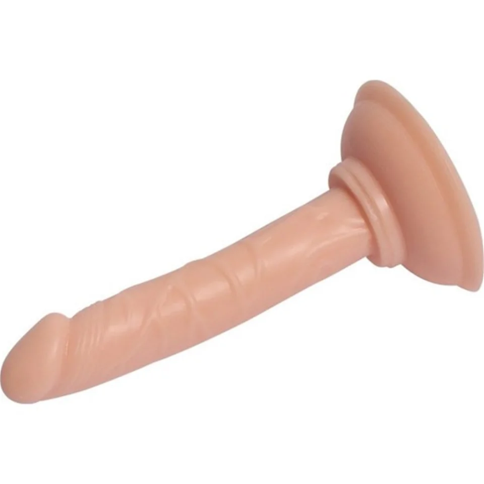 #343 - 14 cm Realistik Vantuzlu Dildo Penis