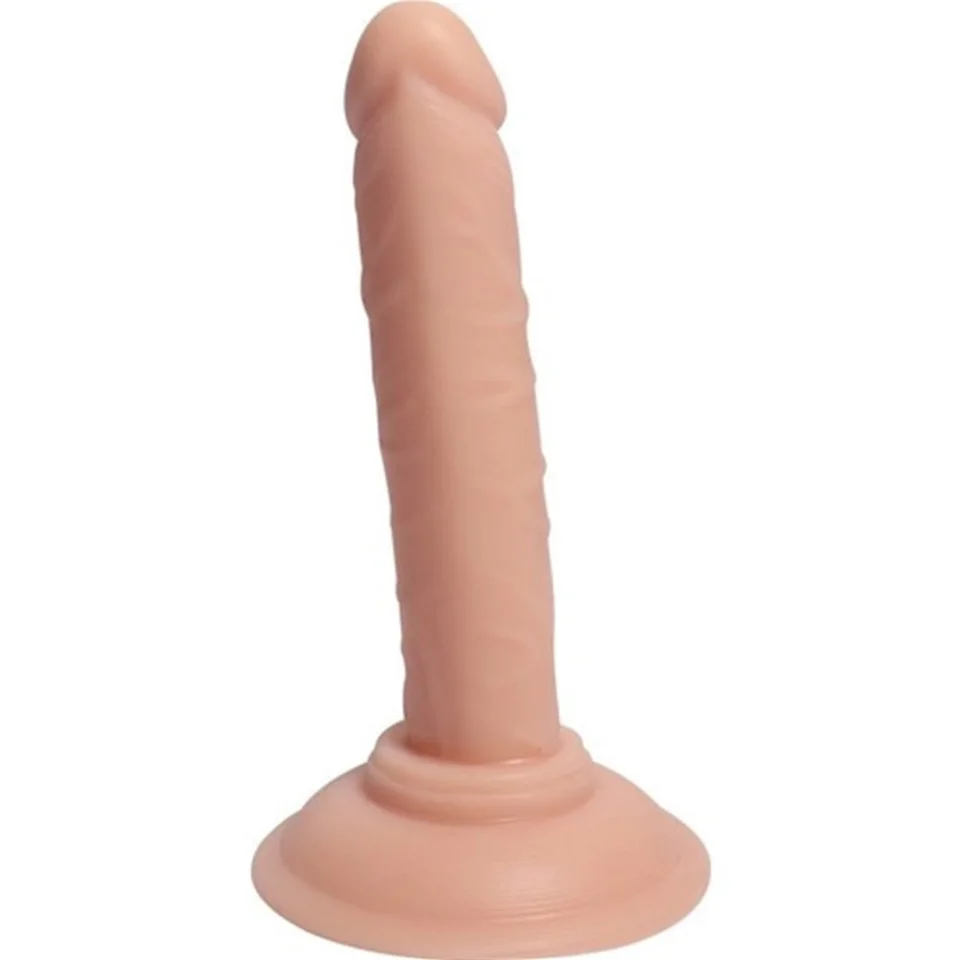 #344 - 14 cm Realistik Vantuzlu Dildo Penis