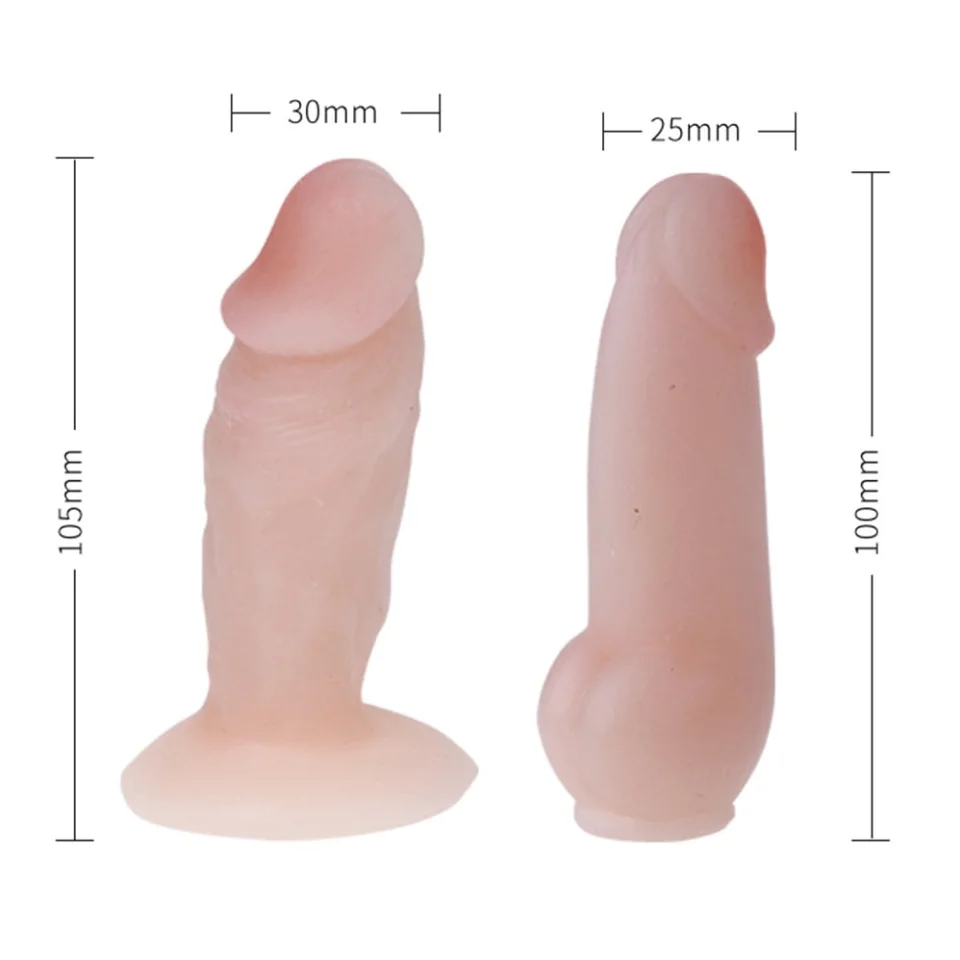 #4056 - Belden Bağlamalı İçi Dolu Çift Strapon Penis