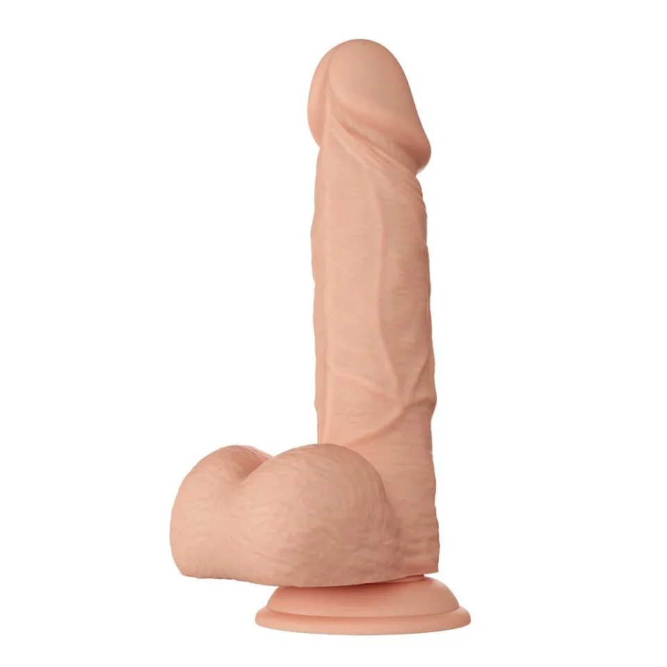 #4066 - Belden Bağlamalı 21.8 cm Gerçekçi Kalın Dildo Penis - Bahamut
