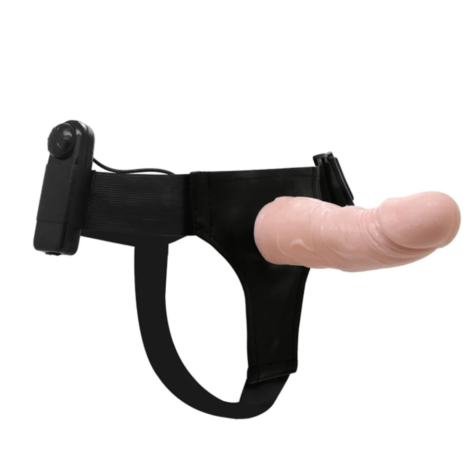 #4118 - 6 cm Dolgulu İçi Boş Titreşimli Belden Bağlamalı Kumandalı Vibratör