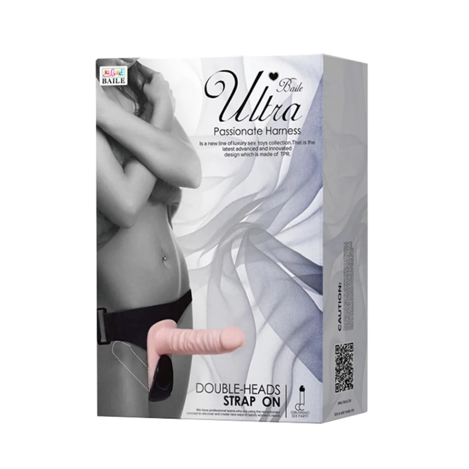 #4149 - Double Belden Bağlamalı Anal Plug ve Realistik Titreşimli Penis
