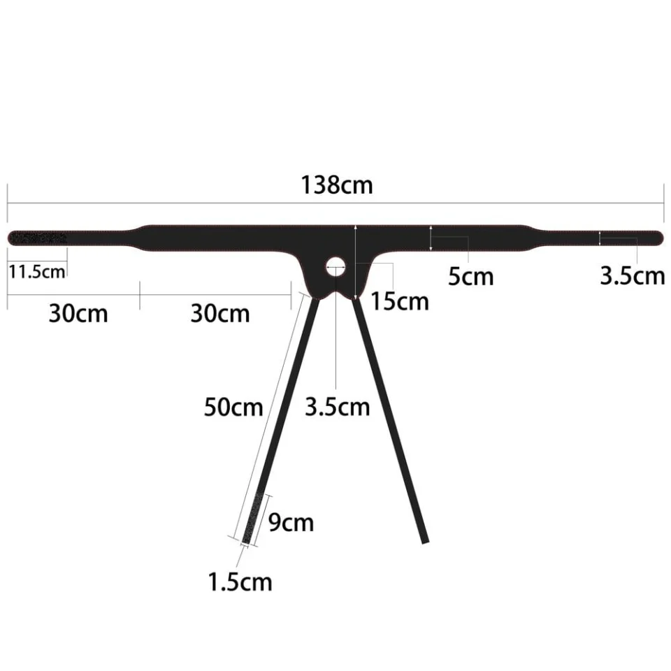#4229 - 21,5 cm Belden Bağlamalı İçi Dolu Titreşimli Strapon Dildo