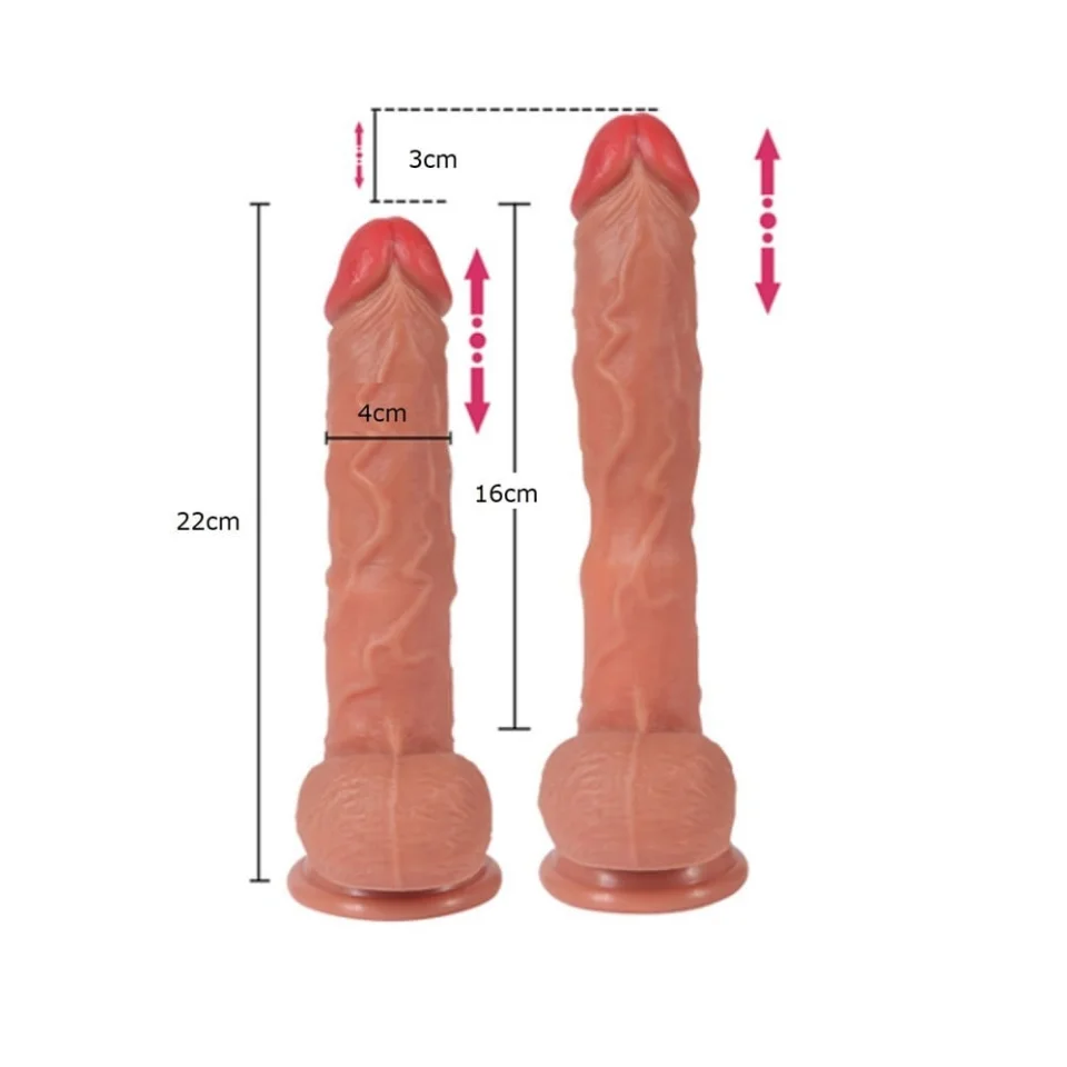 #4340 - USB Şarjlı 22 cm Belden Bağlamalı İleri Geri Hareketli Gerçekçi Penis