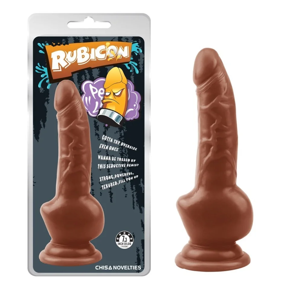 #4371 - 18 cm Belden Bağlamalı Gerçekçi Melez Dildo Penis