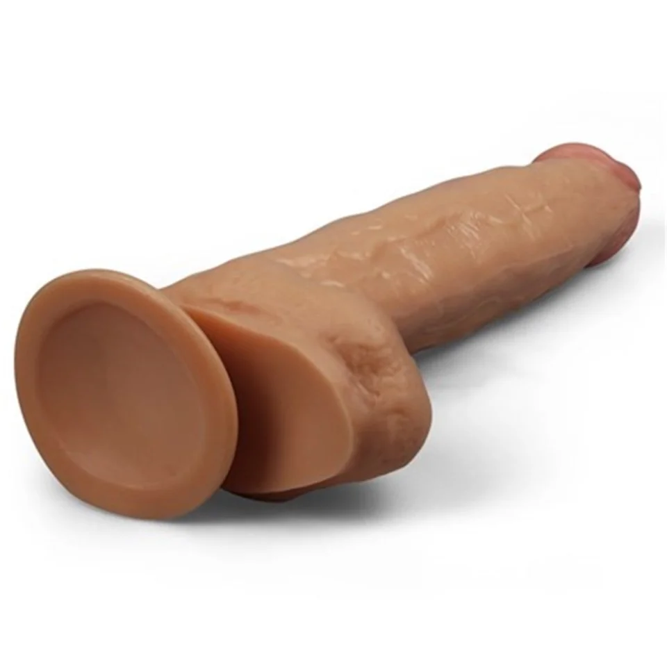 #4698 - 30 cm Belden Bağlamalı Yeni Nesil Realistik Penis