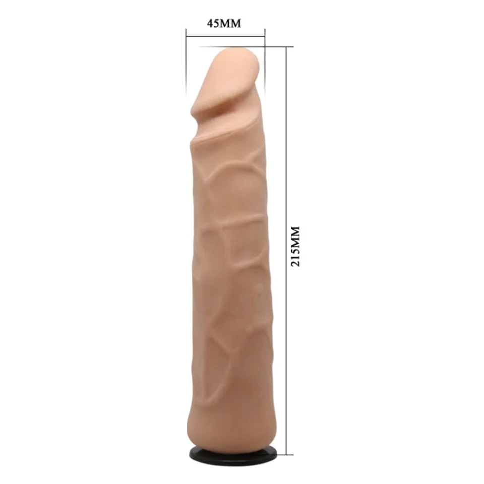 #4894 - 21,5 cm Belden Bağlamalı Kıkırdaklı B&uuml;k&uuml;lebilir İ&ccedil;i Dolu Strapon Penis
