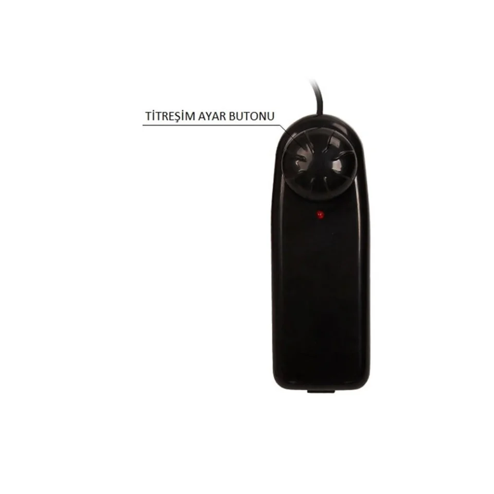 #4957 - 15 cm Belden Bağlamalı Titreşimli Strapon Penis Dildo