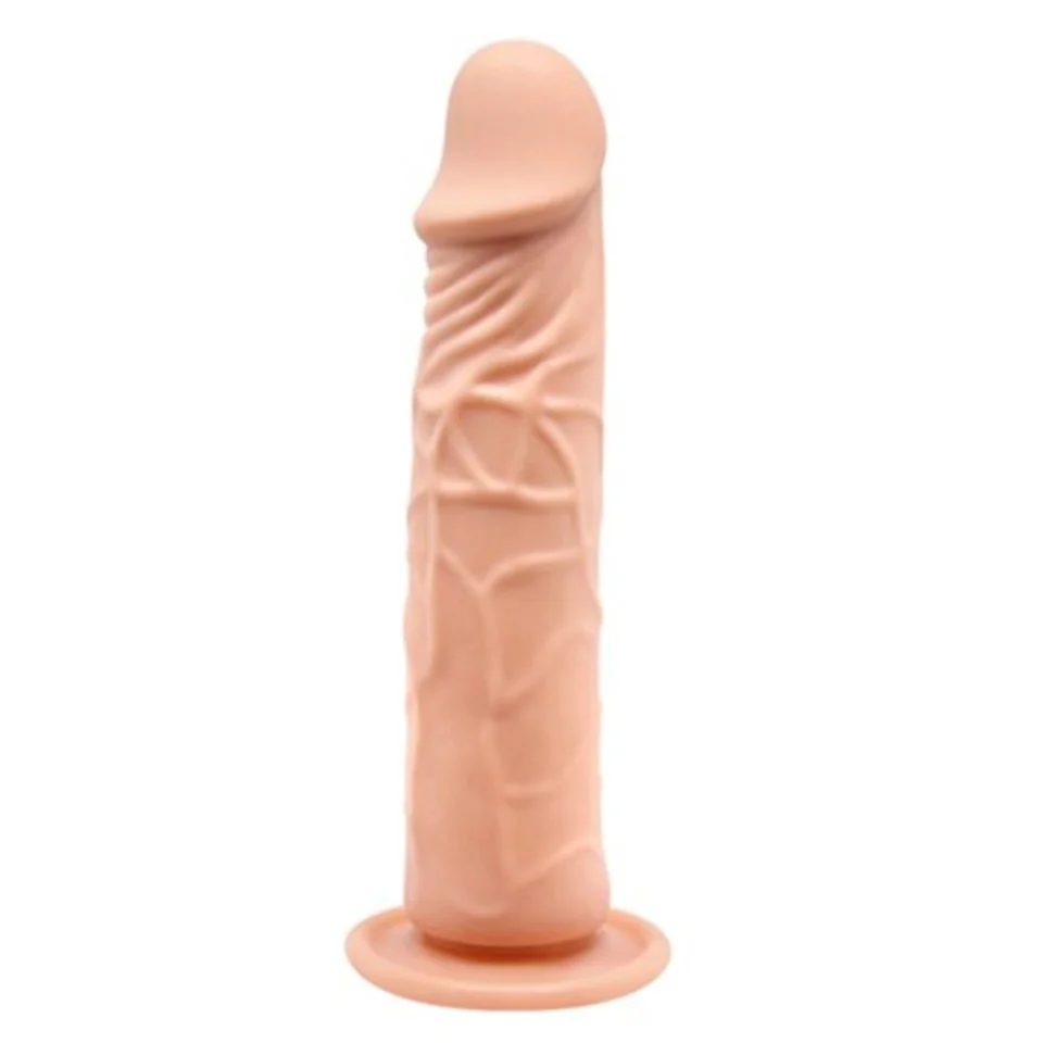 #5008 - 20 cm Belden Bağlamalı Realistik Vantuzlu Dildo Penis Set
