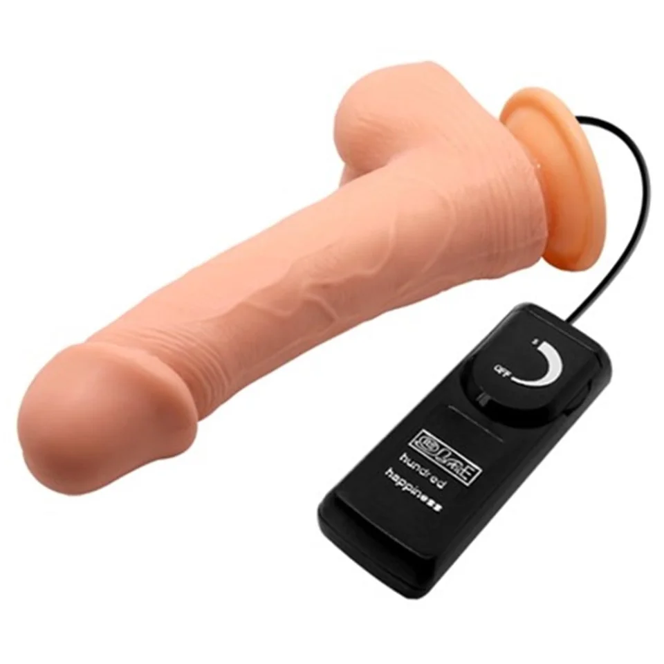 #5017 - 20 cm Kumandalı Belden Bağlamalı 360° Oynar Başlı Titreşimli Vibratör