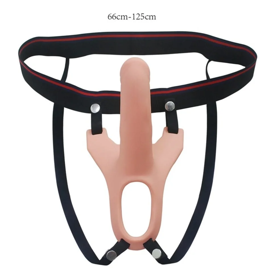 #5186 - 14,5 cm Oxford Belden Bağlamalı İçi Boş Protez Penis