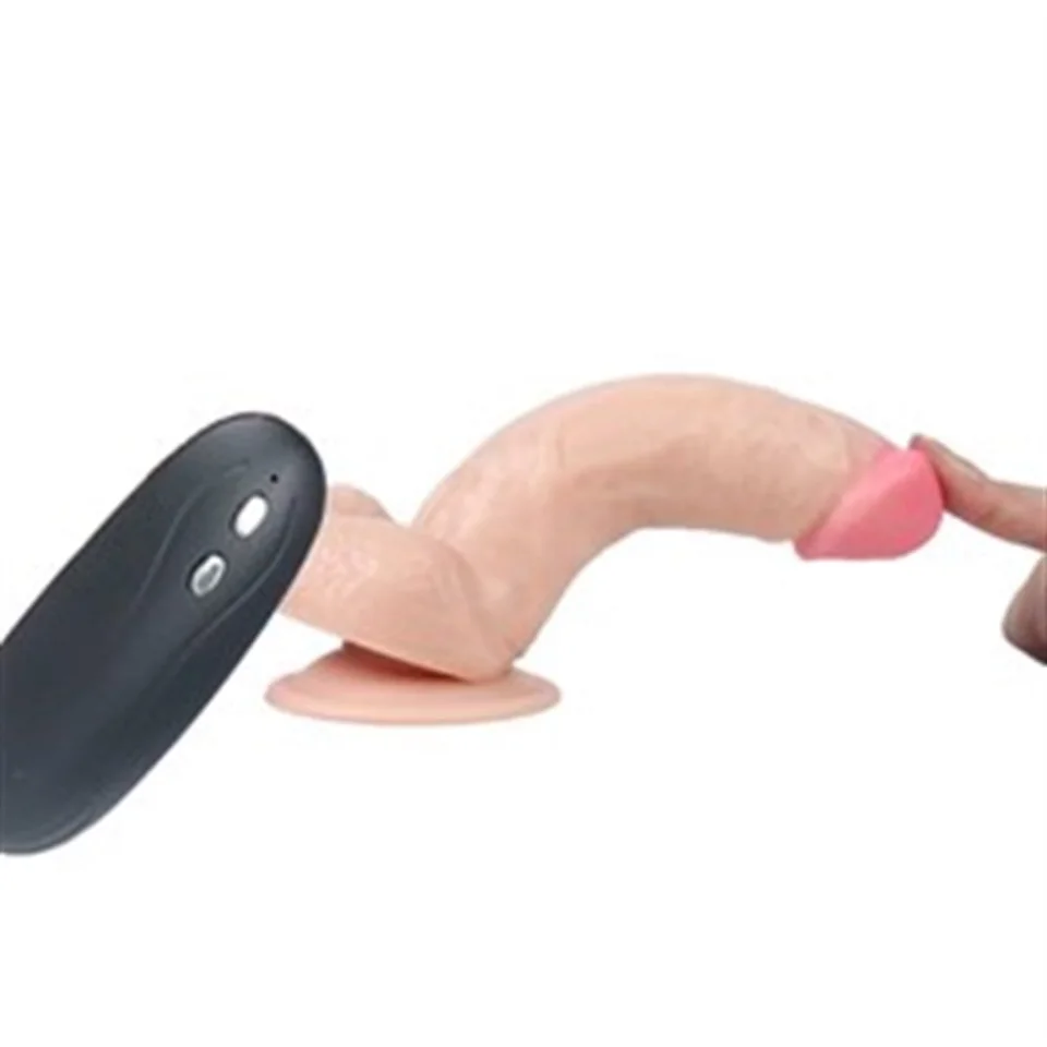 #5319 - 17,5 cm Belden Bağlamalı Titreşimli Realistik Dildo Penis Set