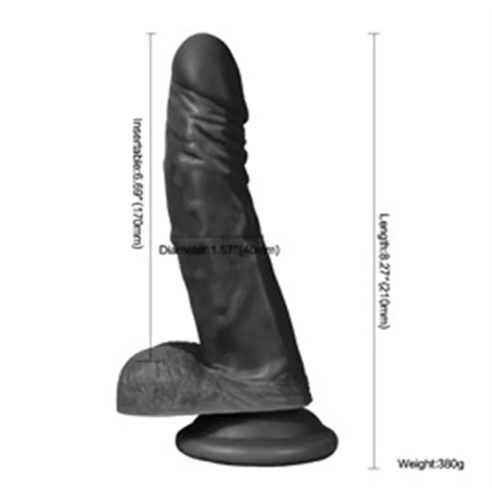 #5336 - 21 cm Belden Bağlamalı Realistik Dildo Zenci Penis Set