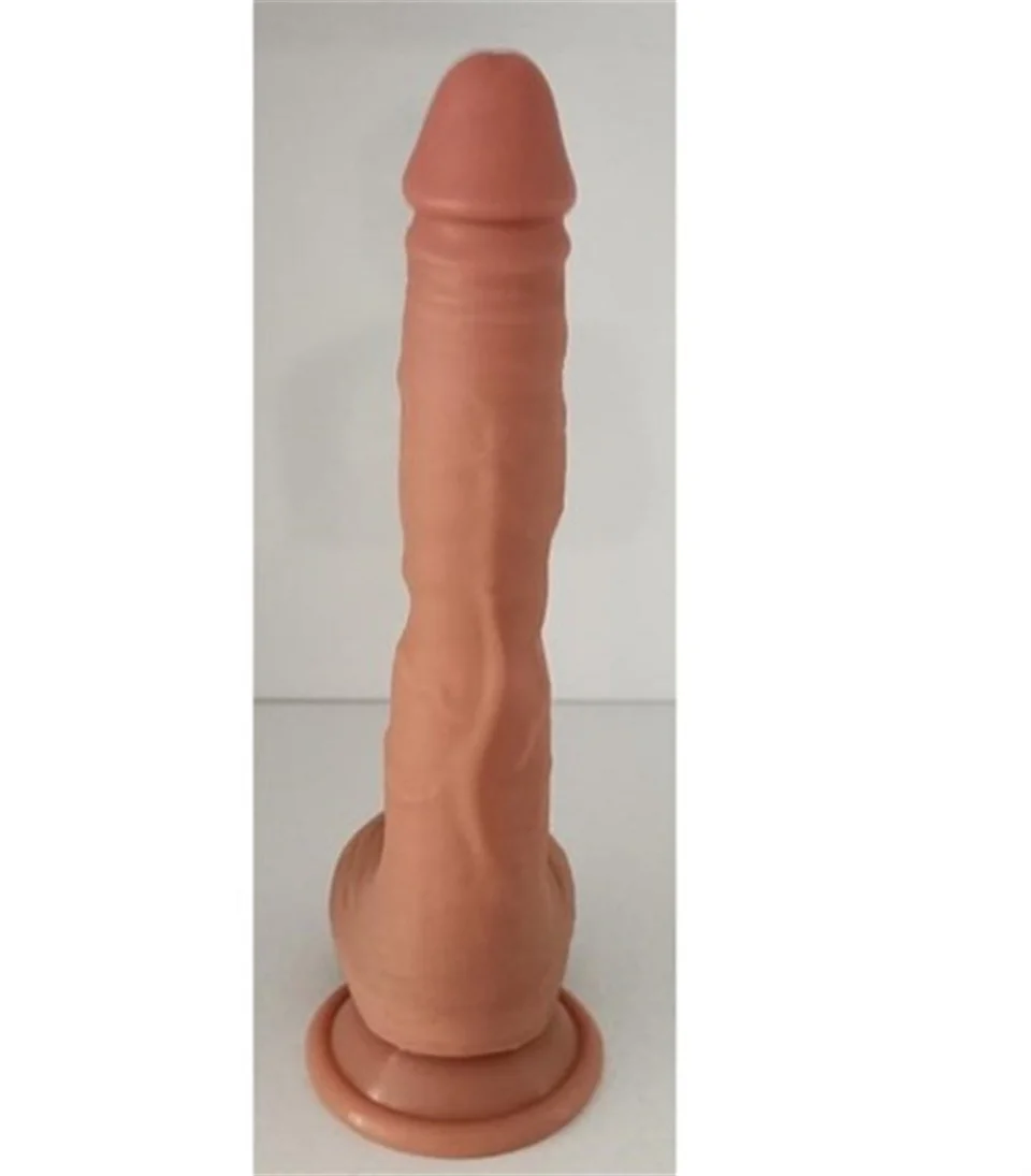 #5369 - 23 cm Belden Bağlamalı Titreşimli Realistik Dildo Penis Set