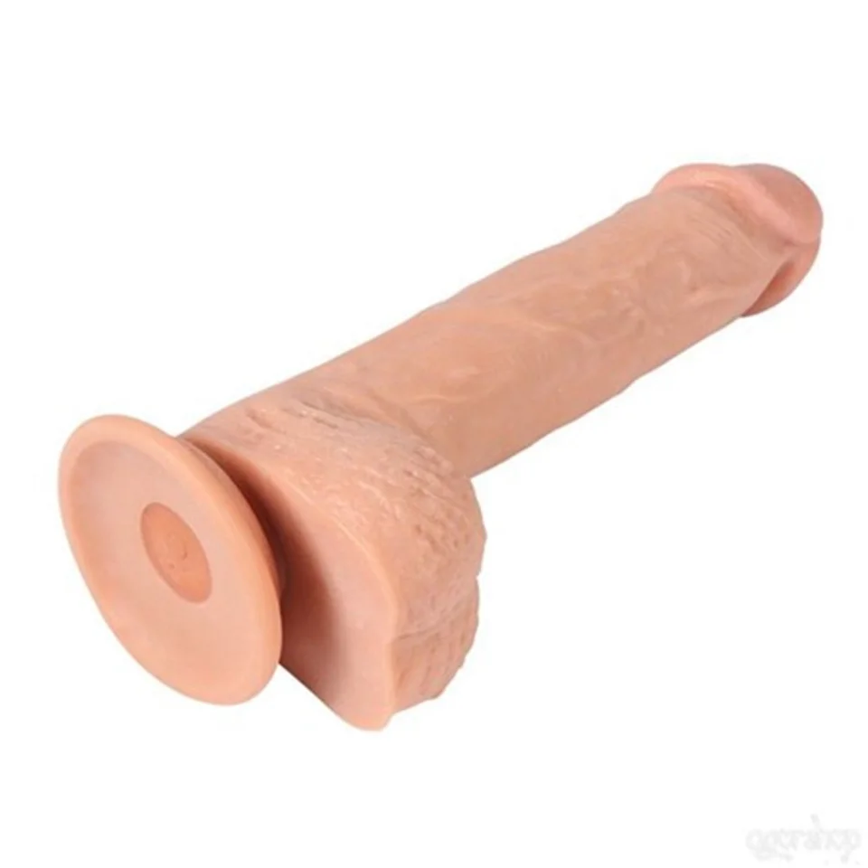 #5384 - 21 cm Belden Bağlamalı Titreşimli Realistik Dildo Penis Set