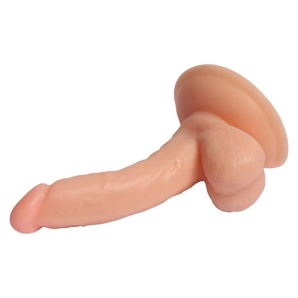#5446 - 13 cm Belden Bağlamalı Realistik Dildo Penis Set