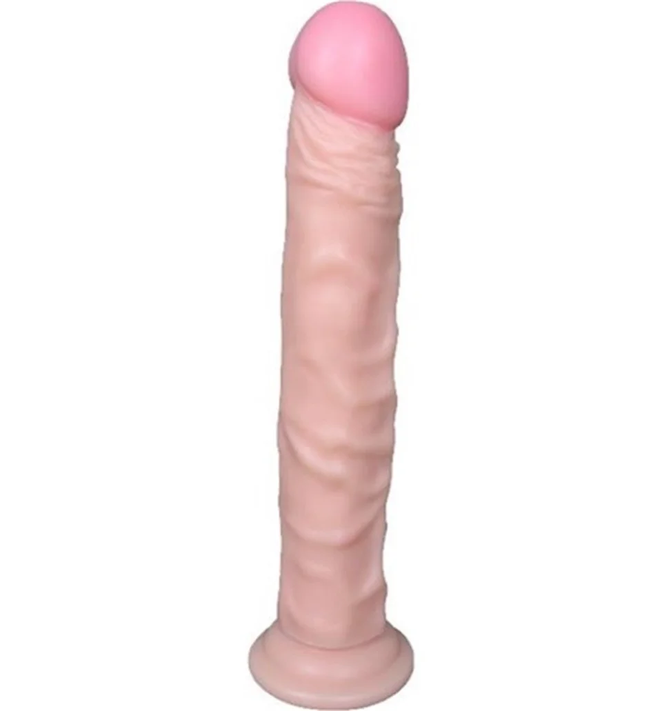 #5453 - 24 cm Belden Bağlamalı Realistik Testissiz Dildo Penis Set
