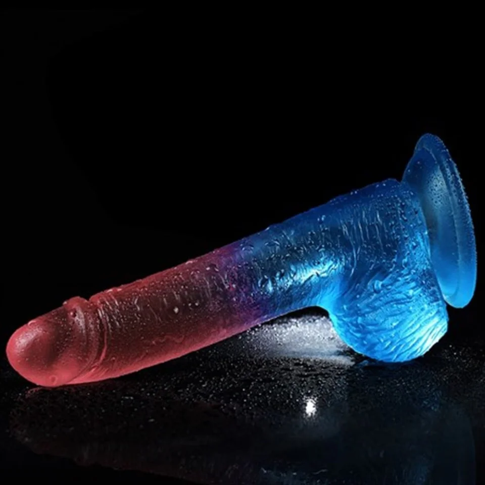 #5540 - 19 cm Belden Bağlamalı Çift Renkli Realistik Vantuzlu Dildo Penis
