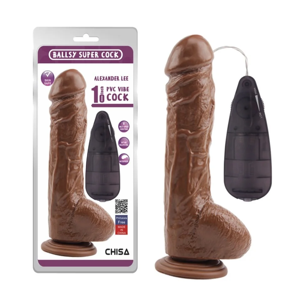#5582 - 25,5 cm Gerçekçi Melez Titreşimli Dildo Vibratör Penis