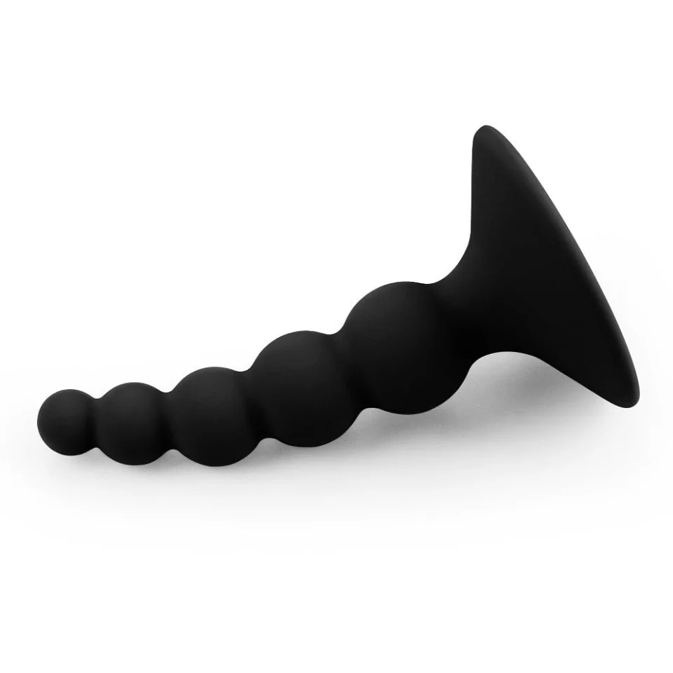 #5732 - 10,4 cm Vantuzlu Boğumlu Anal Plug