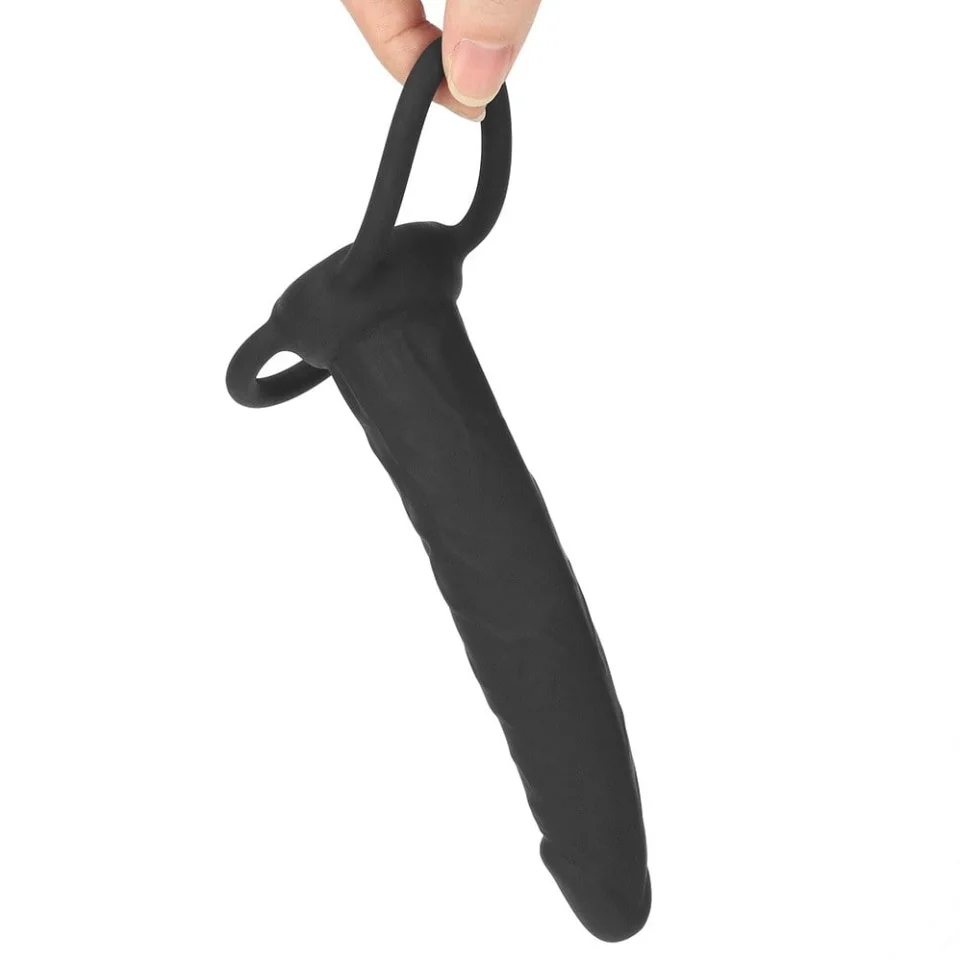 #5748 - 13 cm Siyah Anal Penis Halkası