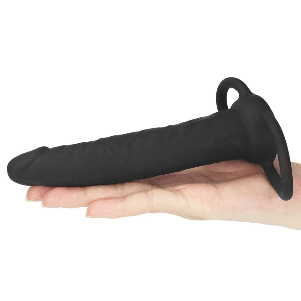#5750 - 13 cm Siyah Anal Penis Halkası